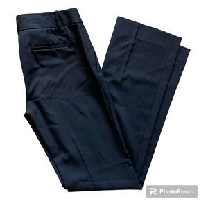 Navy pinstripe suit pants JCrew TALL